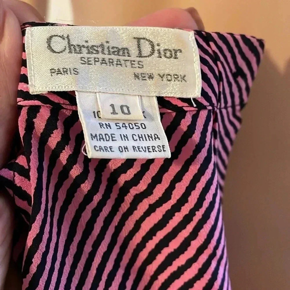 Christian Dior blouses Paris New York - Picture 9 of 10